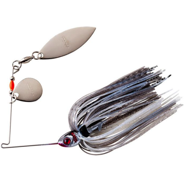 Booyah Tandem Blade Spinnerbait. Silver Shad/Silver Shiner 1/2oz