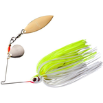 Booyah Tandem Blade Spinnerbait. Chart Pearl White/White Chart 1/4oz