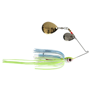 Booyah Tux N Tails 1/2oz Spinnerbait. Citrus Shad/Gold