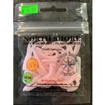 North Shore North Shore Tackle Trout Worm's 2" Lite Pink Glow