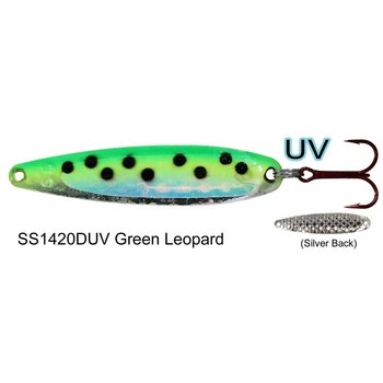 Dreamweaver Super Slim Spoon. DUV Green Leopard