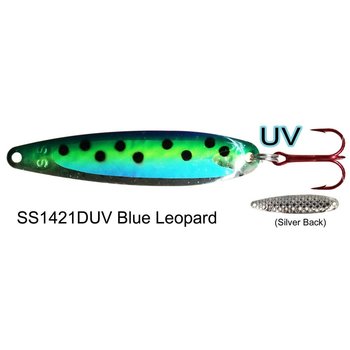 Dreamweaver Super Slim Spoon. DUV Blue Leopard