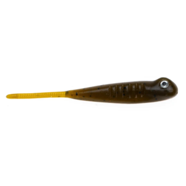 Set The Hook Drifter Minnow Green Pumpkin 8-pk