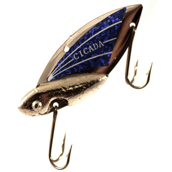 Reef Runner CICADA LURE SILVER/BLUE 3/4OZ MFG# C6-105