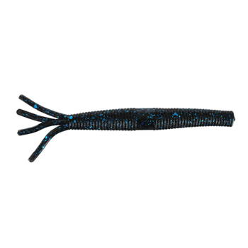 Z-Man Hula StickZ 4" Black Blue 6-pk