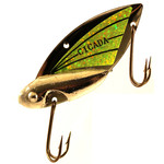 Reef Runner CICADA LURE GOLD/CHART 3/4OZ MFG# C6-201