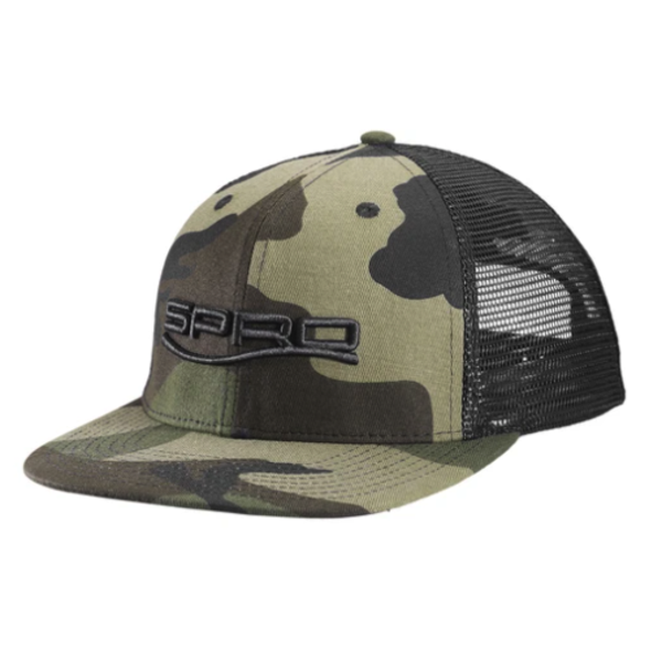 Spro Flat Bill Camo Hat