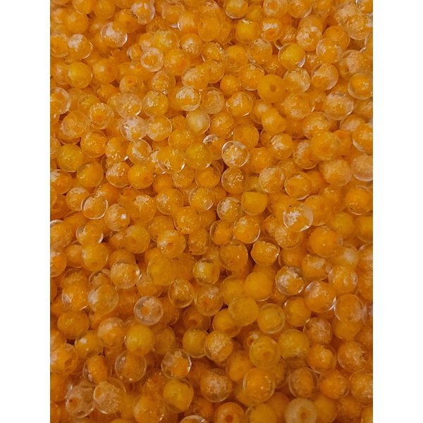 Creek Candy Beads 8mm Glow Roe Egg Yolk #269