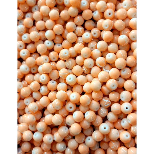 Creek Candy Beads 10mm Peach Gobbler #268