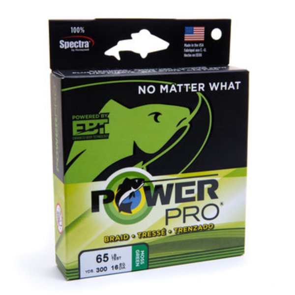 PowerPro Moss Green 65 lb - 300 yds