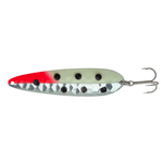 Moonshine Lures Half-Moon Magnum Glow Broken Nose 4-1/2" Spoon