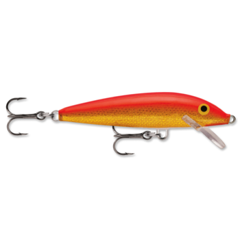 Rapala Original Floating. Gold Fluorescent Red 07