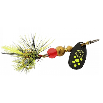 Mepps Black Fury Dressed Size 1 1/8oz Chartreuse