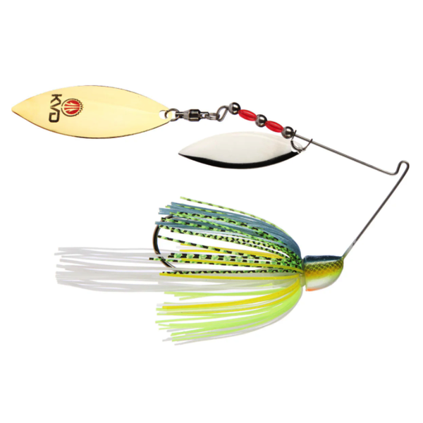Strike King KVD Finesse 1/2oz Spinnerbait. Chartreuse Sexy Shad