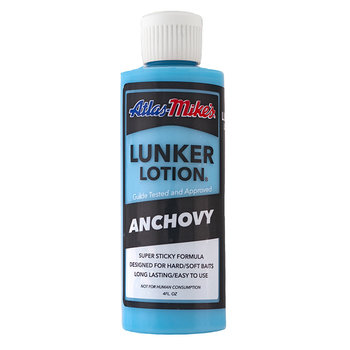 Mike's Lunker Lotion Anchovy 4oz. Bottle