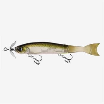 Lightnin Shad 5 & Rebel Floating Minnow 5 1/2 Black/Silver Crankbait -  Ruby Lane