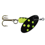 Panther Martin Size 6 1/4oz Black Chartreuse Spotted