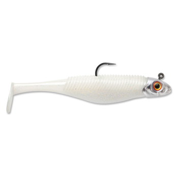 Storm 360GT Shad Search Bait. 3-1/2" Pearl Ice