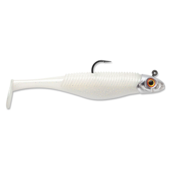 Storm 360GT Shad SearchBait. 4-1/2" Pearl Ice