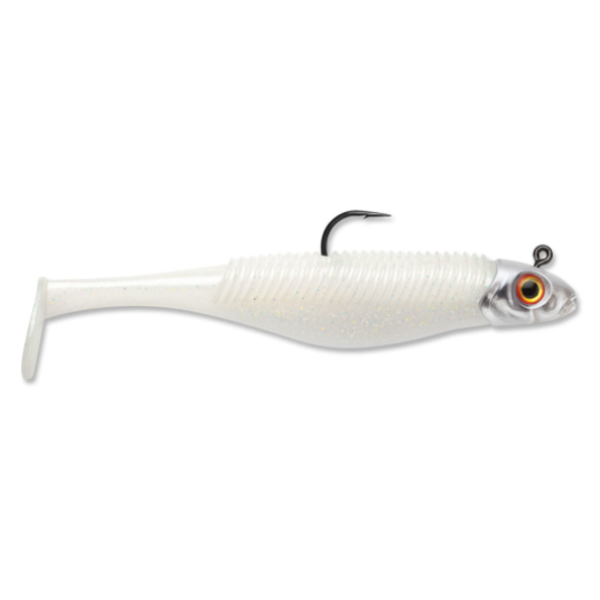 Storm 360GT Shad SearchBait. 4-1/2" Pearl Ice
