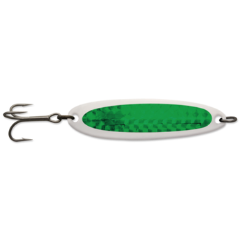 Luhr Jensen Krocodile 1oz Chrome/Green Prism-Lite