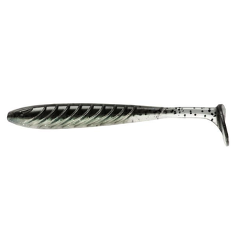 Yum Pulse 3.5" Gray Flake Shad 8-pk