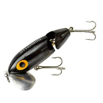 Arbogast Jointed Jitterbug 2-1/2" Black