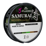 Daiwa J-Fluoro Samurai Hidden Concept 7lb 220yd (Green/Brown)