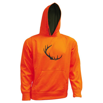 Backwoods Kid's Hoody, Blaze Orange, L