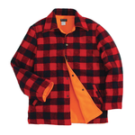 Backwoods Lumberjack Reversible Hunting Jacket, Red/Black Check, M