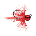 VMC Tungsten Bullfly Jig 1/32oz Metallic Red 2-pk