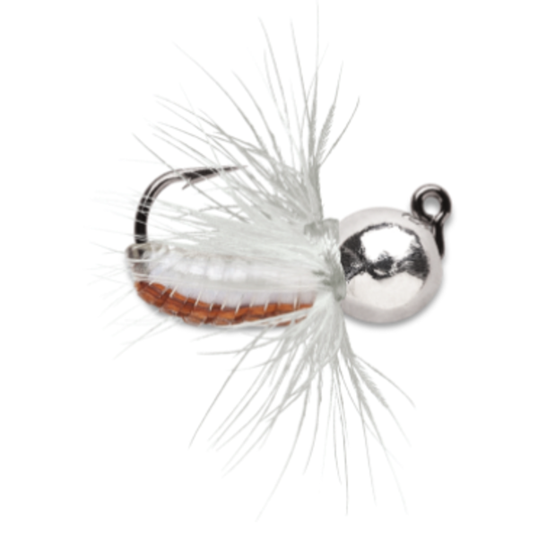 VMC Tungsten Fly Jig 1/32oz Metallic Silver 2-pk