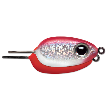 VMC Tear Drop Jig 1/8oz Glow Red Shiner
