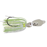 Strike King Thunder Cricket Vibrating 1/2oz Jig. Chartreuse/Blue Glimmer