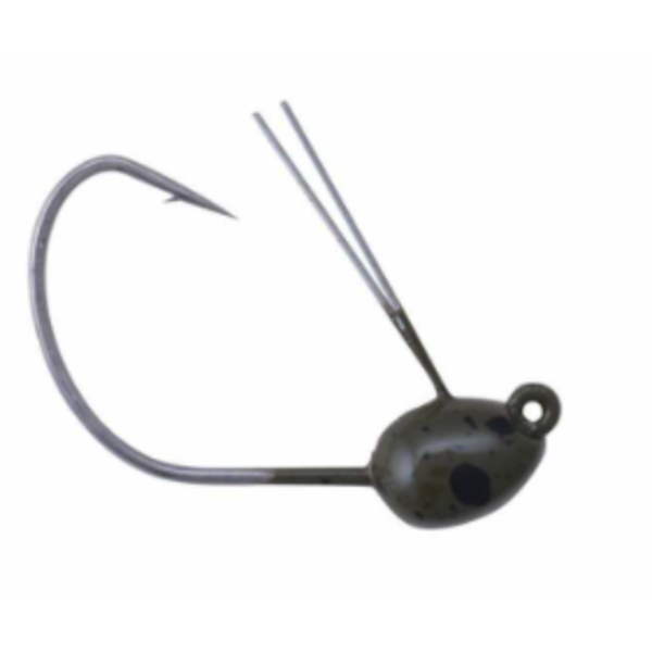 Berkley Fusion19 Weighted Wacky Jig 1/8oz Green Pumpkin 5-pk