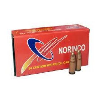 Norinco 7.62x25 TOK 85gr FMJ Box of 50 rounds