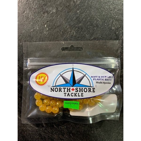 North Shore Tackle Soft Bead 10mm Honey Yolk
