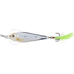 Live Target Flutter Shad Glow/Pearl 3/8oz