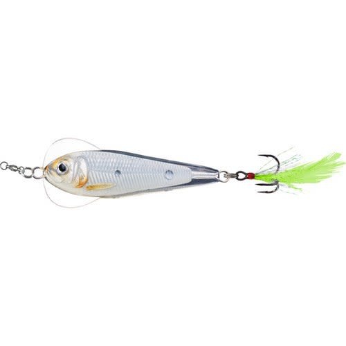 Live Target Flutter Shad Glow/Pearl 1/2oz - Gagnon Sporting Goods