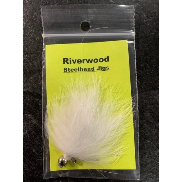 Riverwood Steelhead Jig Bunny White