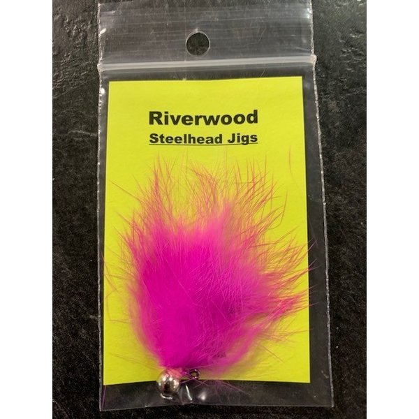 Riverwood Steelhead Jig Bunny Fl Pink