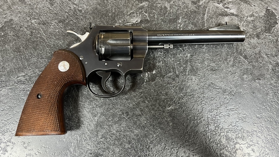 Colt Officers Model Match 38 Spl 6 Revolver Made In 1954 Gagnon Sporting Goods Colt Officers Model Match 38 Spl 6 Revolver Made In 1954 Gagnon Sporting Goods