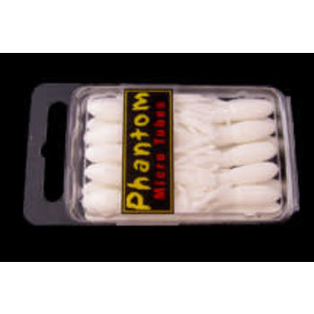 Phantom Redwing Micro Tubes. White.
