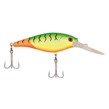 Berkley Flicker Shad. 3" 1/3oz Firetail MF Hot Firetiger
