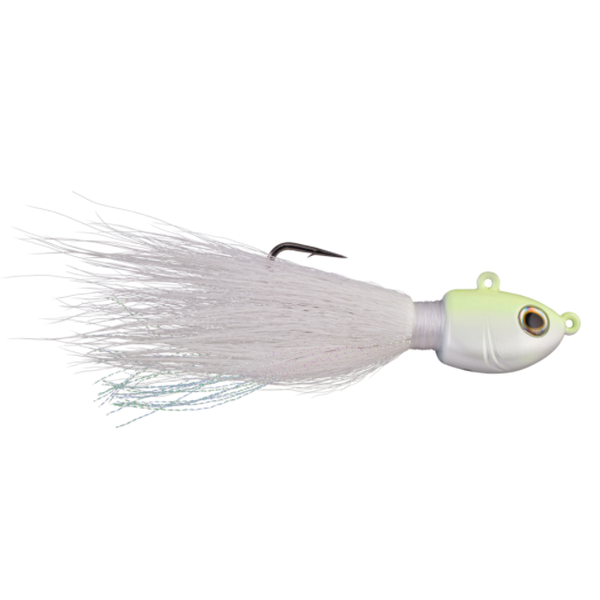 Berkley Fusion19 Bucktail Jig 1/4oz White Glow