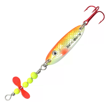 Northland Whistler Prop Spoon. Glo Chub 1/4oz