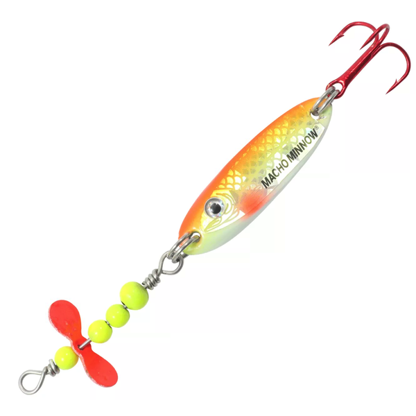 Northland Whistler Prop Spoon. Glo Chub 1/4oz