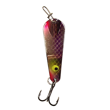 Custom Jigs&Spins Pro Series Slender Spoon. 1/8oz Nickel Alewife