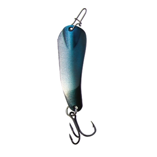 Custom Jigs&Spins Pro Series Slender Spoon. 1/8oz Gold Blue Shiner