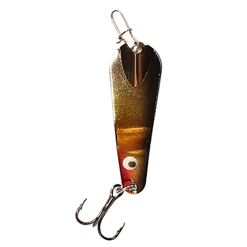 Custom Jigs&Spins Pro Series Slender Spoon. 1/8oz Gold Vampire